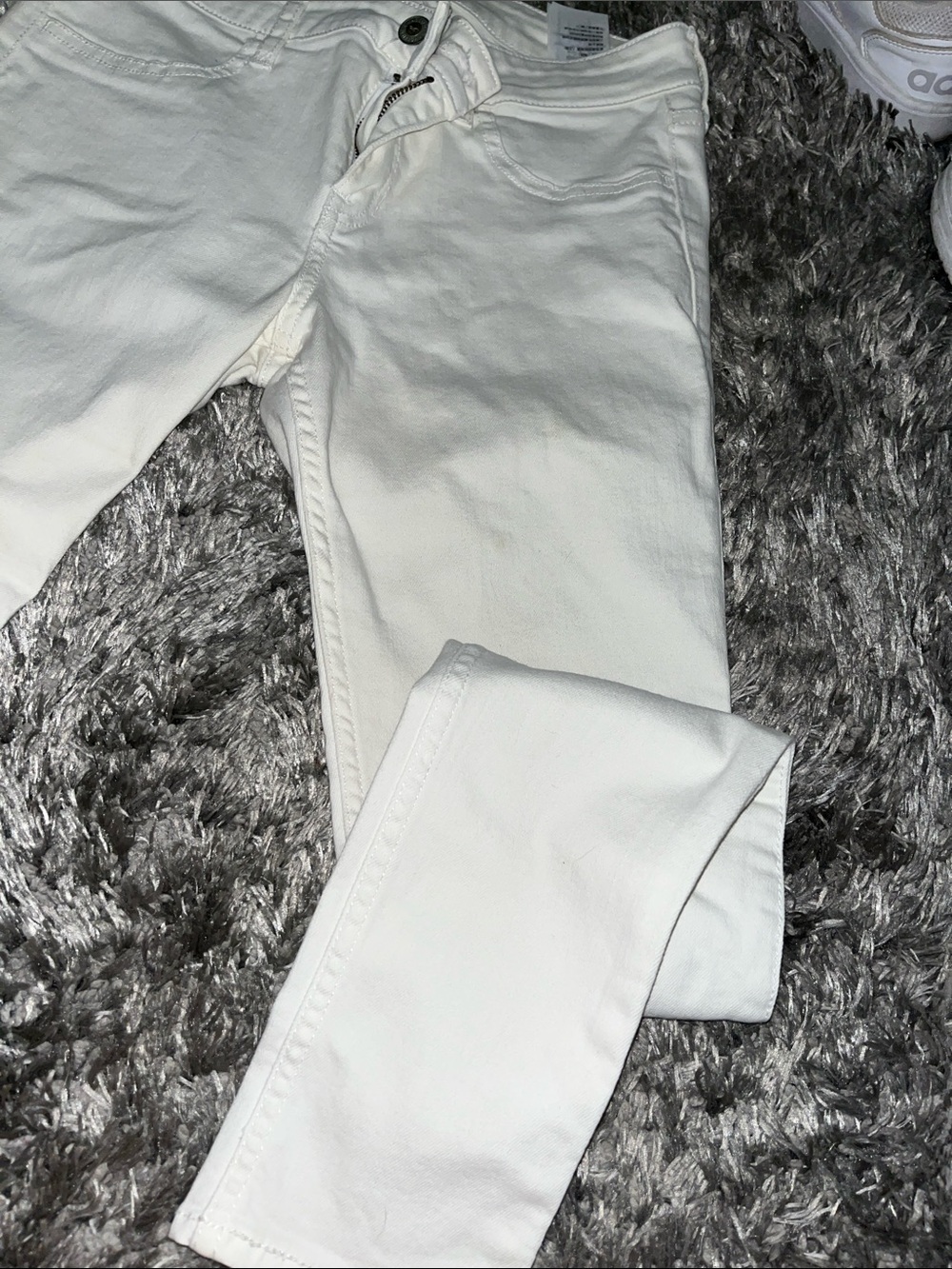 Hollister White Stretch Skinny Jeans - Picture 3 of 9